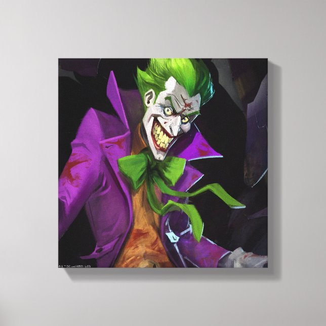 Oändlig Joker-illustration av kris Canvastryck (Framsida)