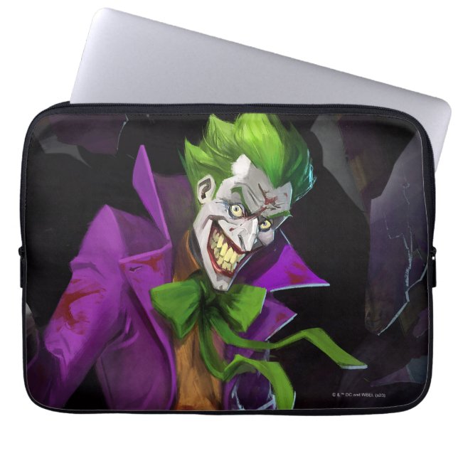 Oändlig Joker-illustration av kris Laptop Fodral (Framsidan)