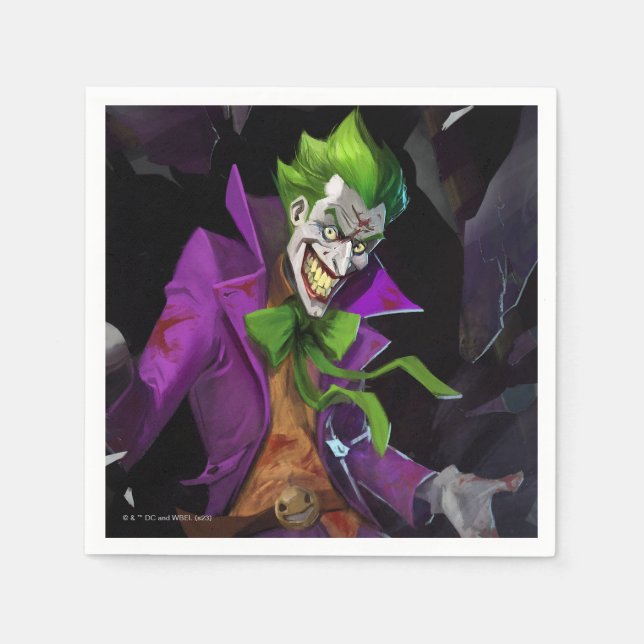 Oändlig Joker-illustration av kris Pappersservett (Framsidan)