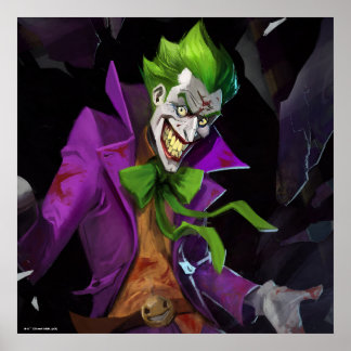 Oändlig Joker-illustration av kris Poster