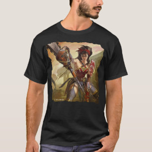 Oändlig kris Atomatisk kvinnoillustration T Shirt