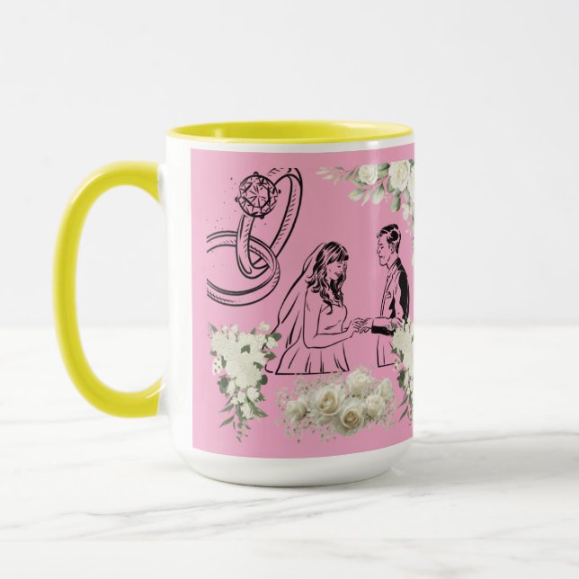 Oändlig löftes magi rosa mugg (Vänster)