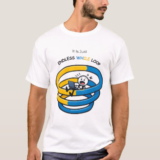 Oändlig Loop Medveten Python Utvecklare | T-shirt