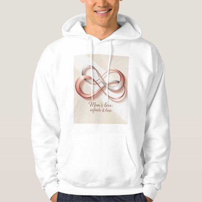 Oändlig mam älsk hoodie (Framsida)