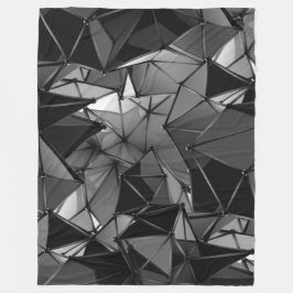 oändlig monokrom : fleecefilt