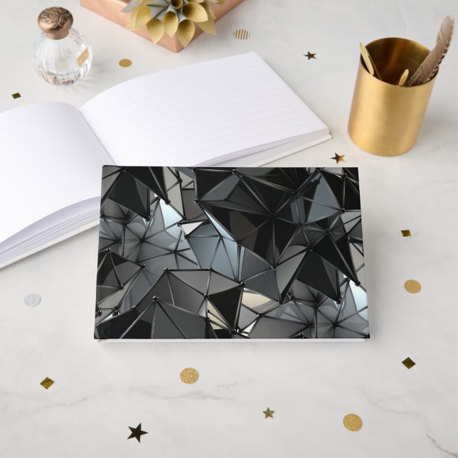 oändlig monokrom : gästböcker (Framsida öppen)