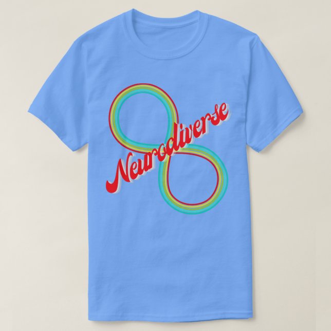 Oändlig neurodiversitet t shirt (Design framsida)