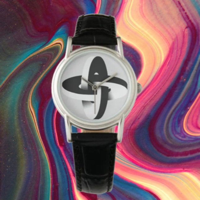 Oändlig optisk illusion armbandsur (Skapare uppladdad)