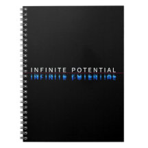"Oändlig Potential" Motiverande Spiralblock