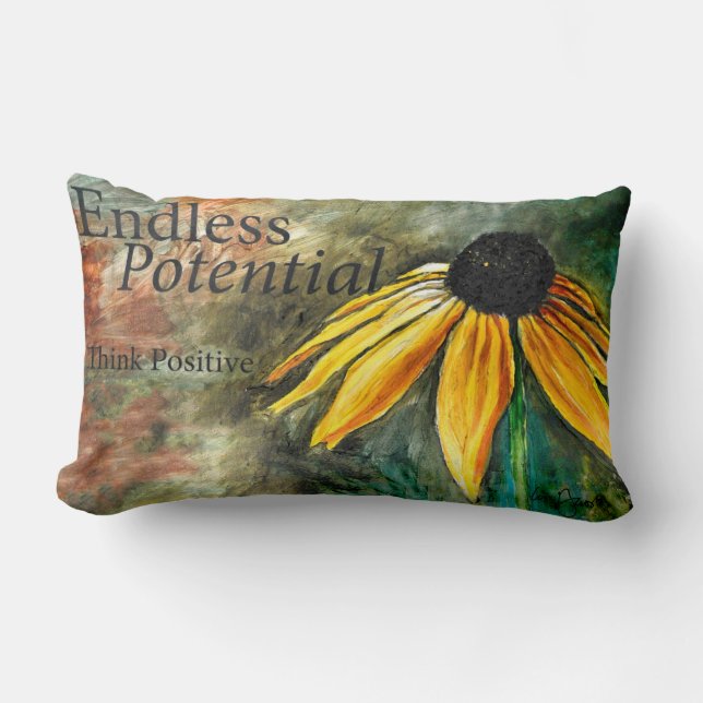 Oändlig potentiell ländryggsfyllning lumbarkudde (Framsida)