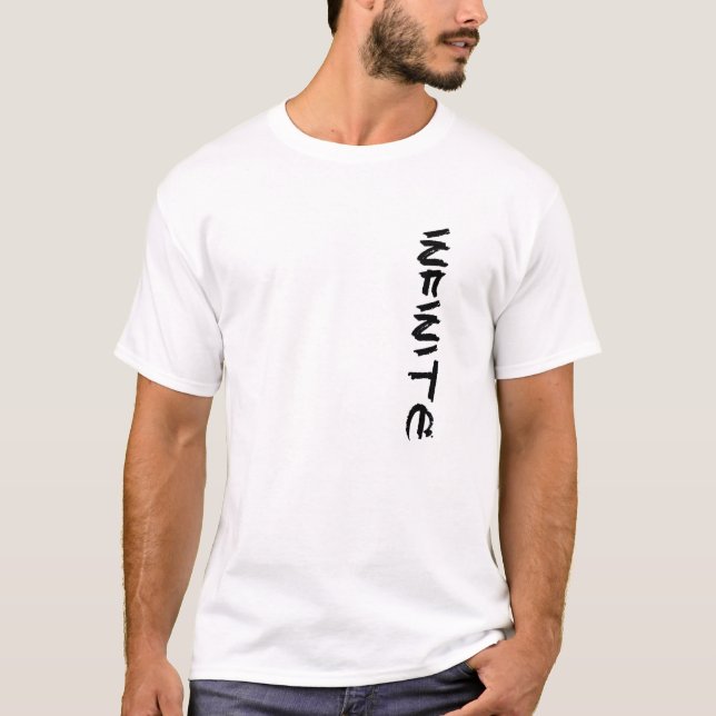 Oändlig sida tee (Framsida)