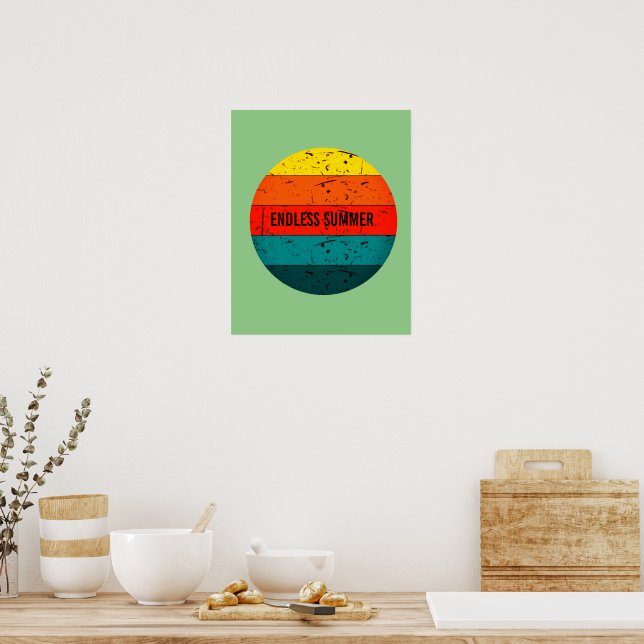 Oändlig sommar Poster värdet Pappert (projektionsy (Kök)