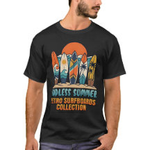 Oändlig sommar Retro Surfbrädor Strand