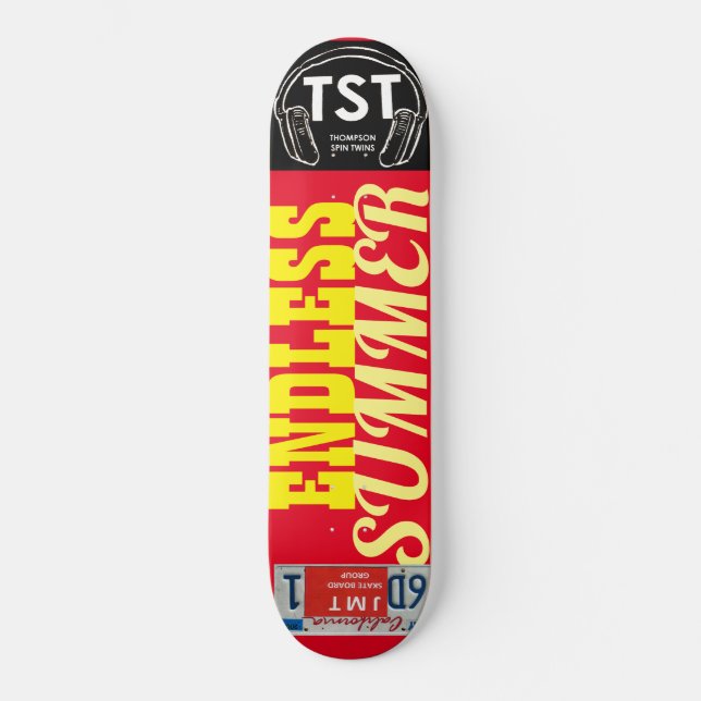 OÄNDLIG SOMMAR Skateboard (Framsida)