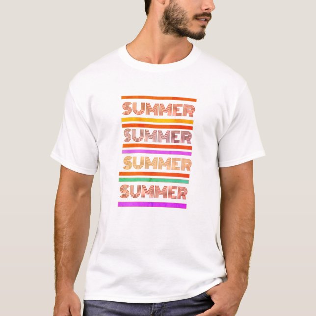 Oändlig sommar T-shirt  (Framsida)