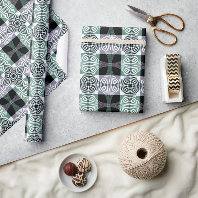 Oändlig spegling av det fyraPetala glaset Shine Ma Presentpapper (Hantverk)