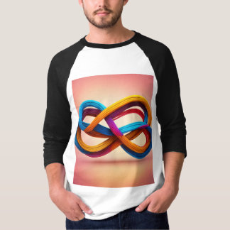 Oändlig symbolkordkonstruktion för skjorta t shirt