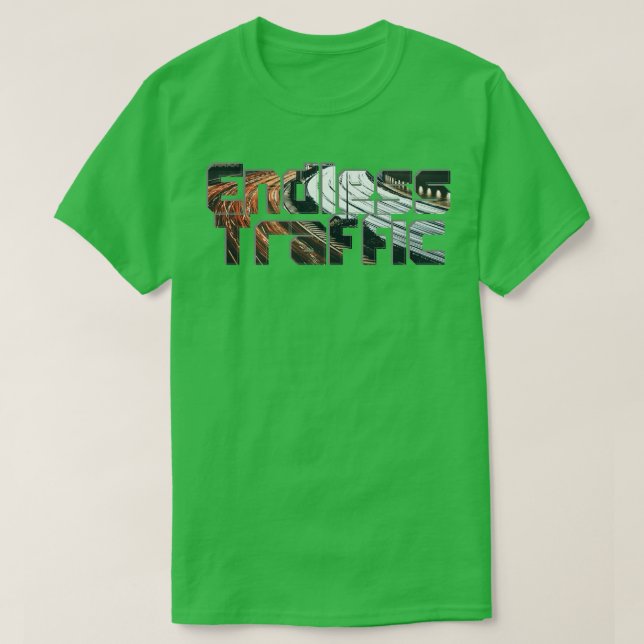 Oändlig trafik t shirt (Design framsida)