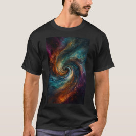 Oändlig Virvel | Abstrakt Flöde T-Shirt
