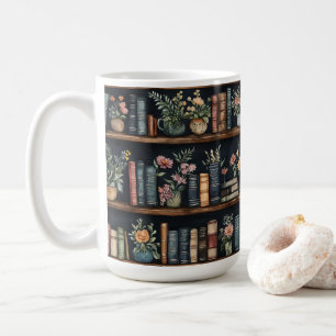 Oändliga böcker Retro Kaffemugg
