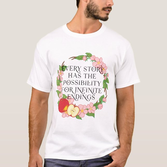 Oändliga fynd - Gång vid en bruten hjärtklinga T Shirt (Framsida)