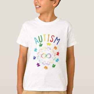Oändliga Kärlek Autism - medvetandegörande behov i T Shirt