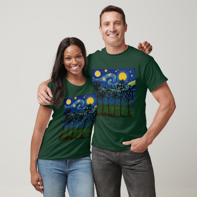 Oändliga skogar - Skogslandskap T Shirt (Unisex)