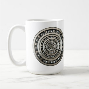 Oändliga Tävling-borrningar med meta-hastighet Kaffemugg