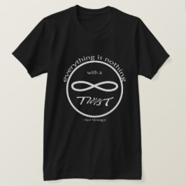 Oändlighet Allt inget svart T-shirt