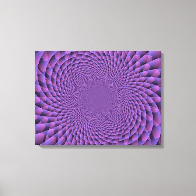 Oändlighet är Lila Canvastryck (Framsida)