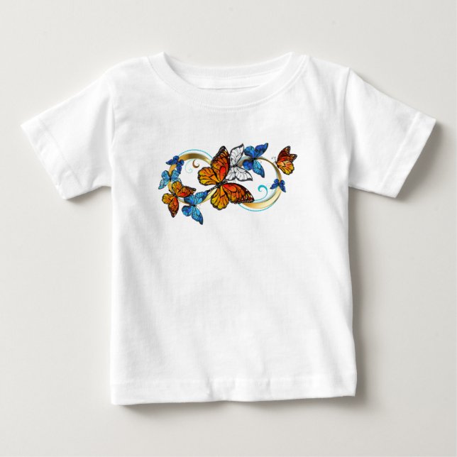 Oändlighet av monarkfjärilar t shirt (Framsida)