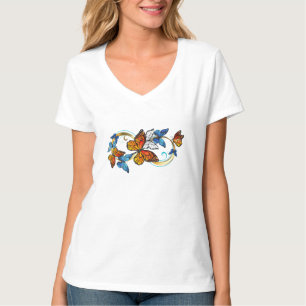 Oändlighet av monarkfjärilar t shirt