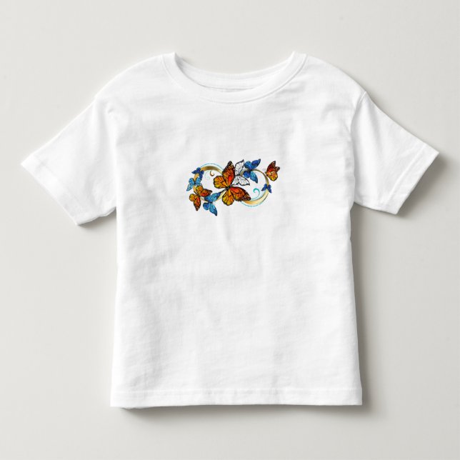 Oändlighet av monarkfjärilar t shirt (Framsida)