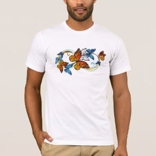Oändlighet av monarkfjärilar t shirt