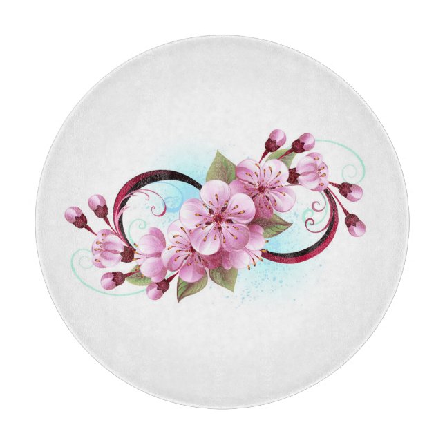 Oändlighet med Blommar Flowers Sakura (Framsidan)