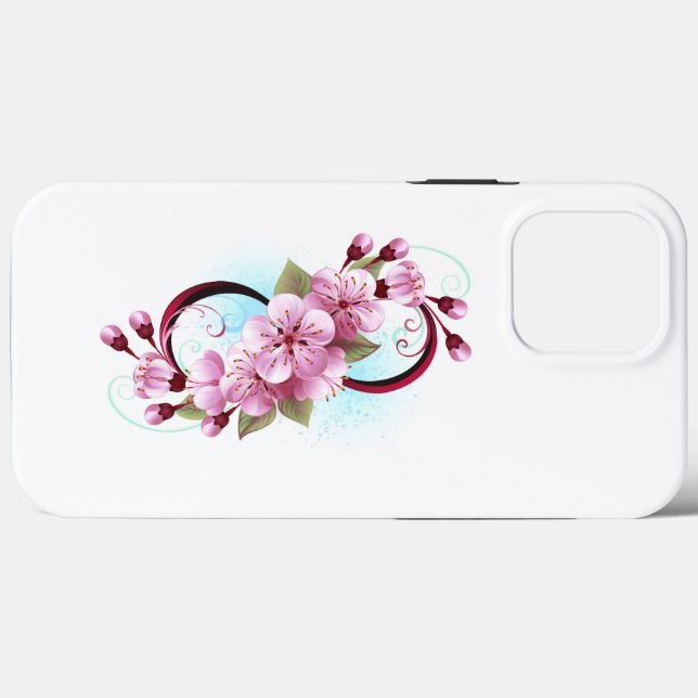 Oändlighet med Blommar Flowers Sakura (Baksida (horisontell))
