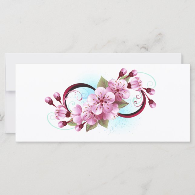 Oändlighet med Blommar Flowers Sakura (Framsida)