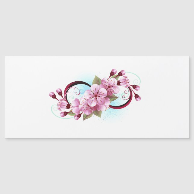 Oändlighet med Blommar Flowers Sakura (Framsida)