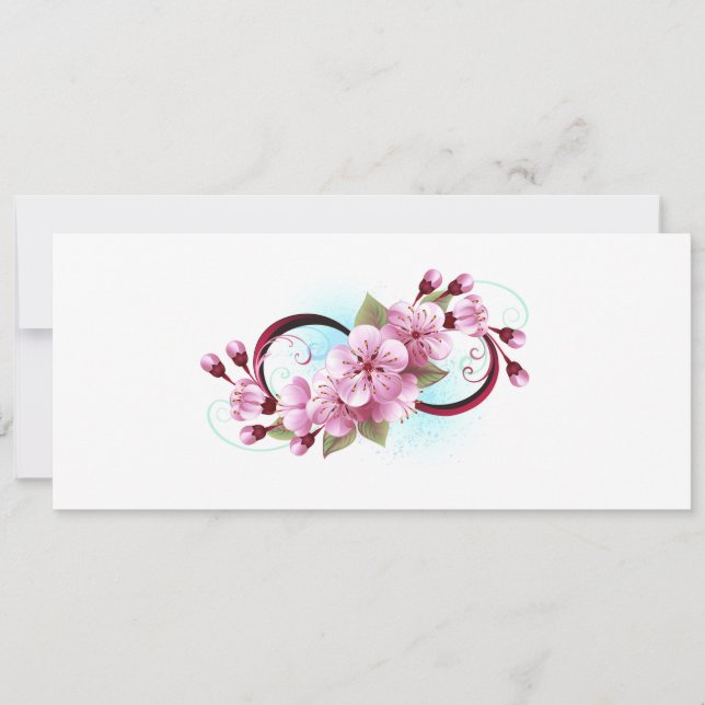 Oändlighet med Blommar Flowers Sakura (Framsida)