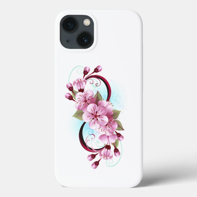 Oändlighet med Blommar Flowers Sakura (Baksida)