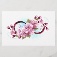 Oändlighet med Blommar Flowers Sakura