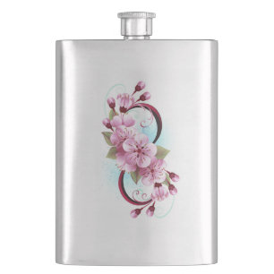 Oändlighet med Blommar Flowers Sakura Fickplunta