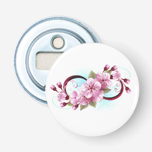 Oändlighet med Blommar Flowers Sakura Flasköppnare