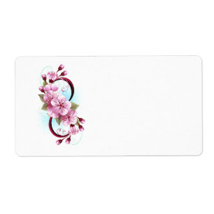 Oändlighet med Blommar Flowers Sakura Fraktsedel