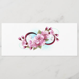 Oändlighet med Blommar Flowers Sakura Meny