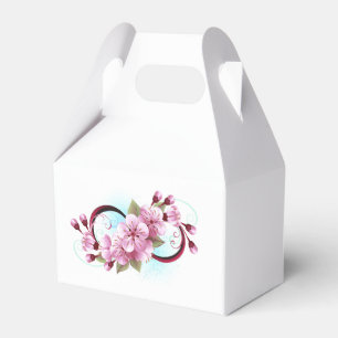 Oändlighet med Blommar Flowers Sakura Presentaskar