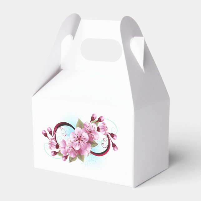 Oändlighet med Blommar Flowers Sakura Presentaskar (Framsidan Sidan)