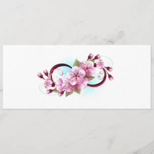 Oändlighet med Blommar Flowers Sakura Program