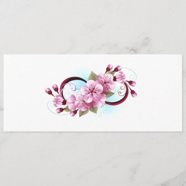 Oändlighet med Blommar Flowers Sakura Program (Framsida)