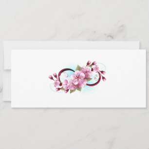 Oändlighet med Blommar Flowers Sakura Spara Datumet